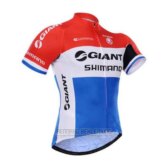 2015 Fahrradbekleidung Giant Shimano Trikot Kurzarm und Tragerhose